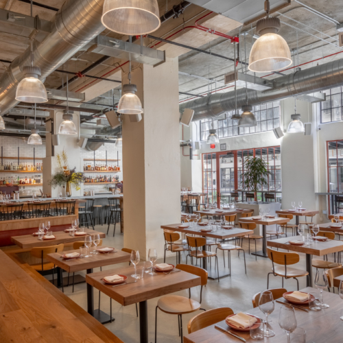 recent Tartine Manufactory DTLA hospitality design projects