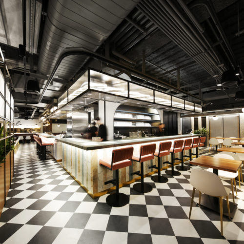 recent Le Cathcart Restaurants et Biergarten at Place Ville Marie hospitality design projects
