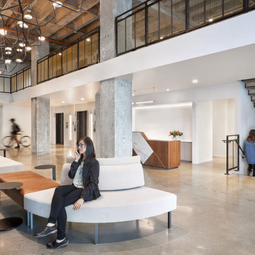 recent Breuner Building Lobby & Amenity Space hospitality design projects