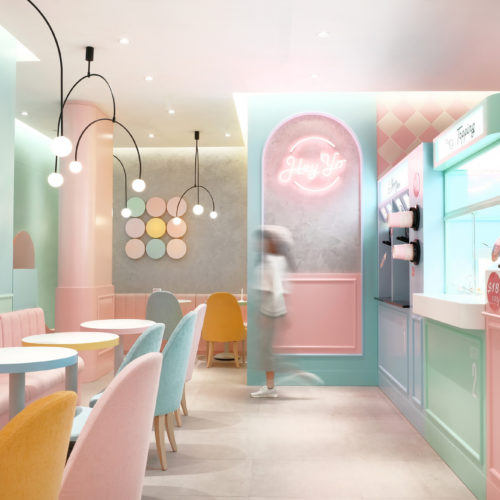 recent Hey Yo hospitality design projects