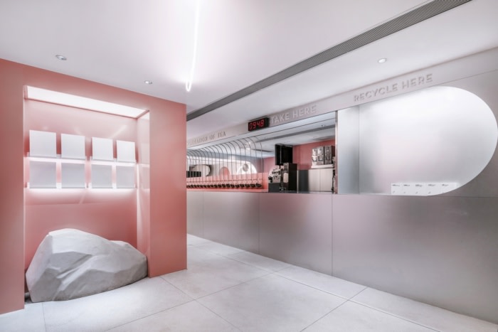 HEYTEA PINK at Beijing Solana Lifestyle Shopping Park - 0
