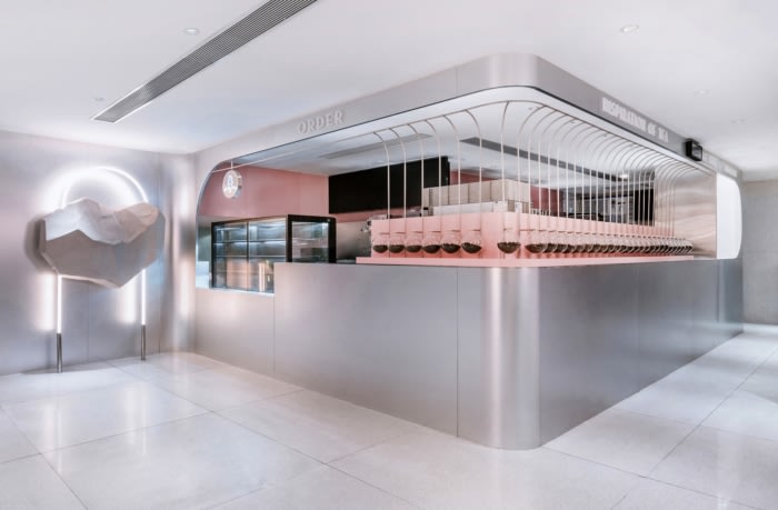 HEYTEA PINK at Beijing Solana Lifestyle Shopping Park - 0