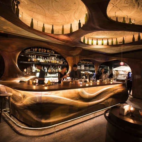 recent Bar Raval hospitality design projects
