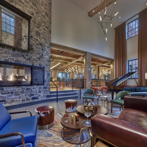 recent River House at Odette’s Hotel hospitality design projects