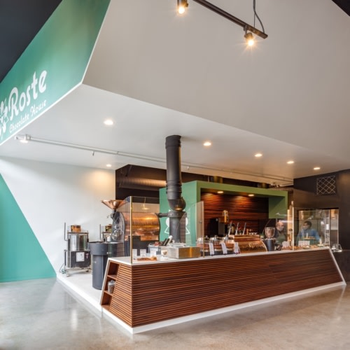 recent Roste Chocolate House hospitality design projects