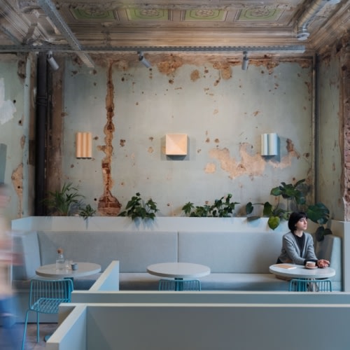 recent Zerno Coffee Shop hospitality design projects