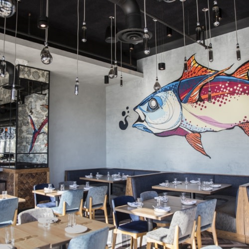 recent Dryft Restaurant hospitality design projects