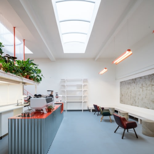 recent Grounds Coffee Hub hospitality design projects