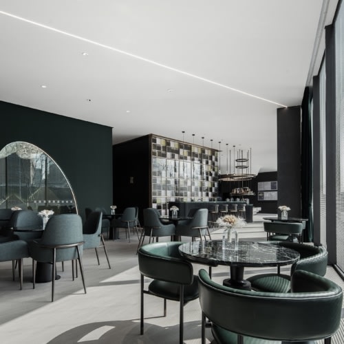recent NEXT Sales Center hospitality design projects