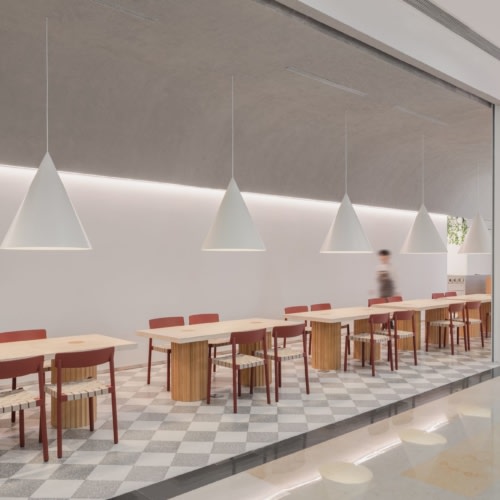 recent Elle Cafe hospitality design projects