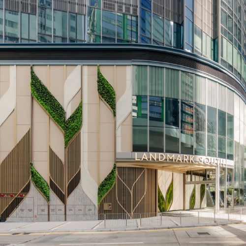 recent Landmark South Sky Garden and Lobby hospitality design projects