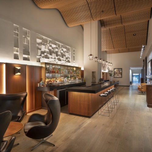 recent Aquavit Restaurant hospitality design projects
