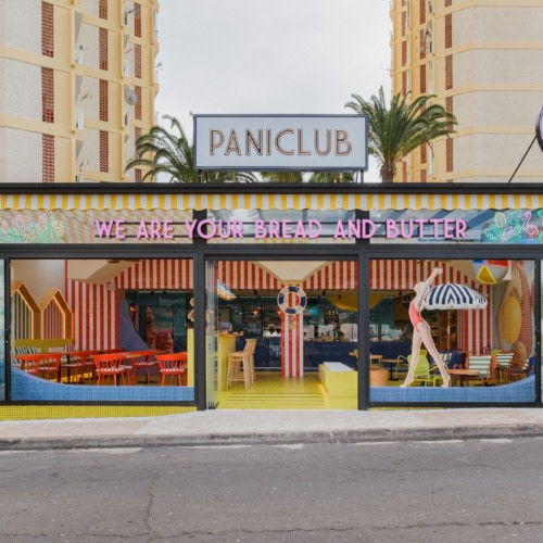 recent PANICLUB hospitality design projects