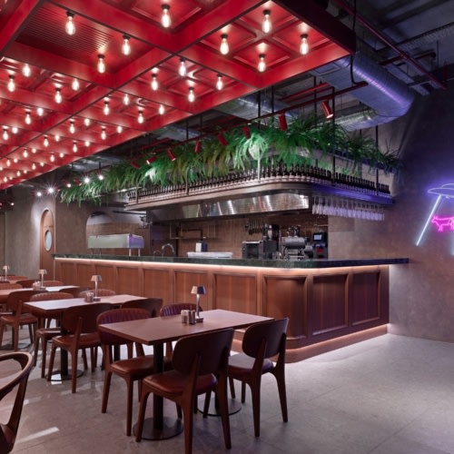 recent Tok BBQ hospitality design projects