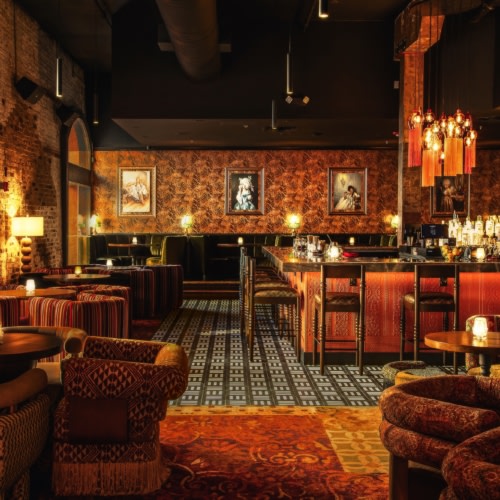 recent Jolie Restaurant and Lounge hospitality design projects