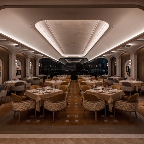 recent Sabatini Italian Restaurant hospitality design projects