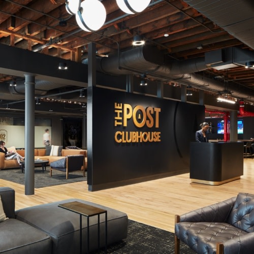 recent The Post Clubhouse hospitality design projects