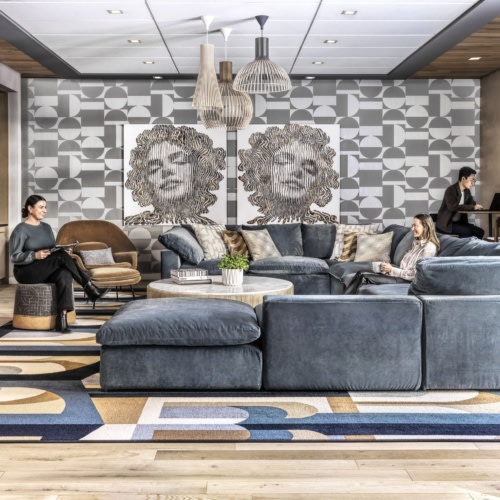 recent The Clover at Olive Crossing Amenity Spaces hospitality design projects