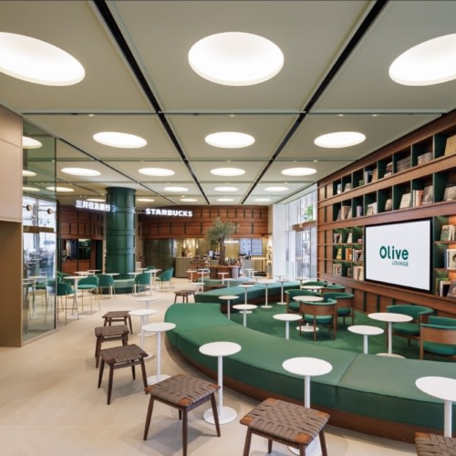 recent Olive LOUNGE Shibuya hospitality design projects