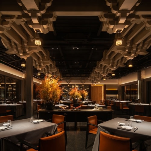 recent GUI TEMPLE Restaurant hospitality design projects