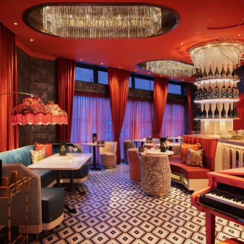recent Sugar Champagne Bar hospitality design projects