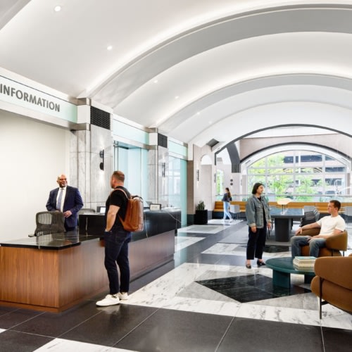 recent SPS Tower Skyway, Lobby and FRGMNT Coffee hospitality design projects