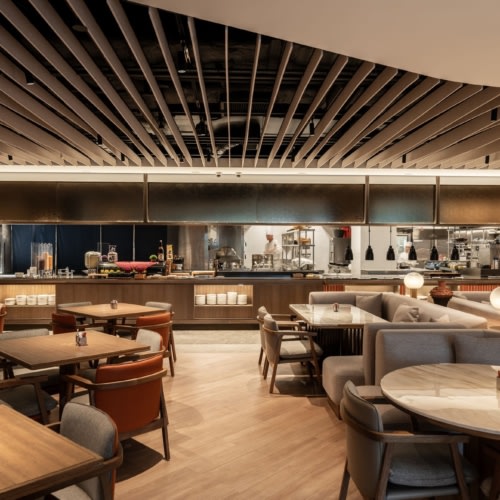 recent All Day Dining, WM Hotel hospitality design projects