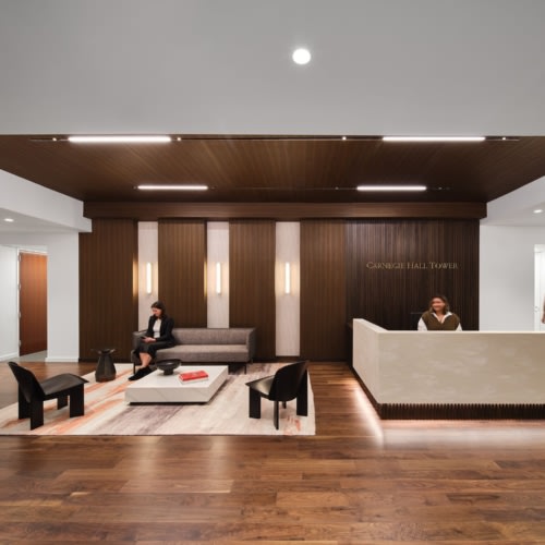 recent Carnegie Hall Tower Amenity Space hospitality design projects