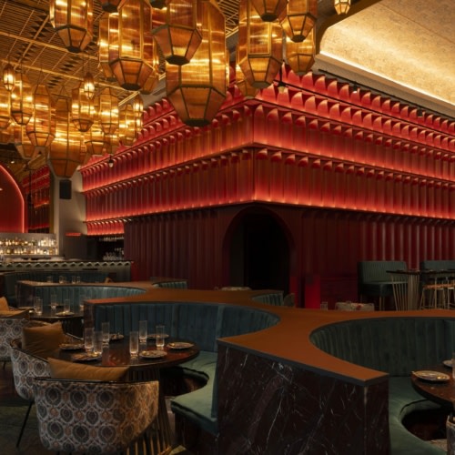 recent Tevar Restaurant hospitality design projects