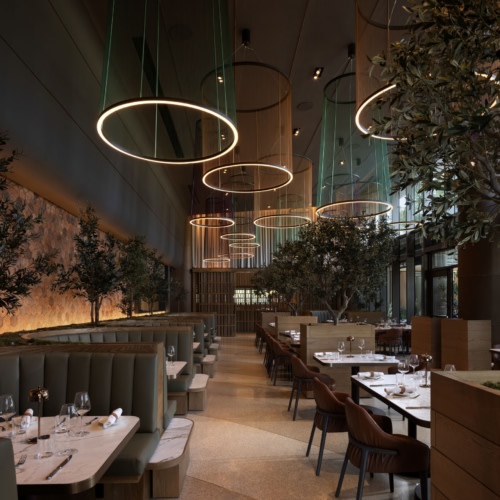 recent Baldi Restaurant hospitality design projects