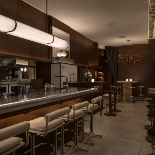 recent Mius Bar hospitality design projects