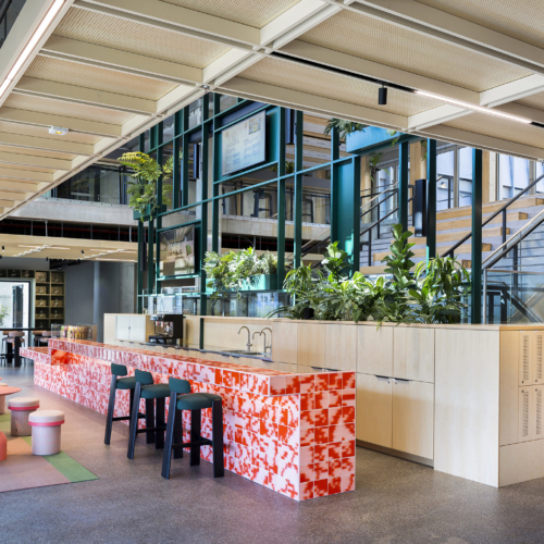 recent M40 Lobby and Amenity Spaces hospitality design projects