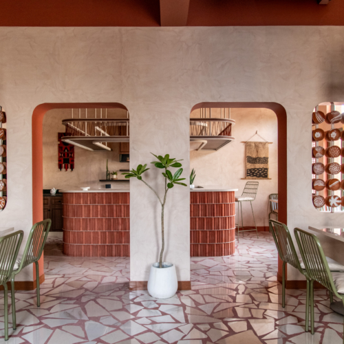 recent Three Stories Cafe hospitality design projects